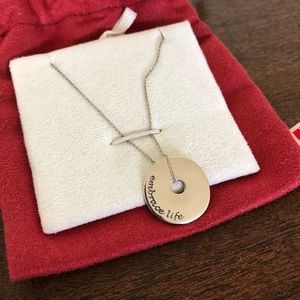 New red envelope “embrace life” necklace